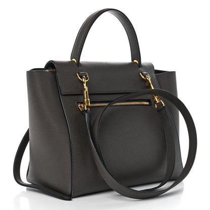 Celine Grained Calfskin Micro Belt Bag Grey 3 of 16