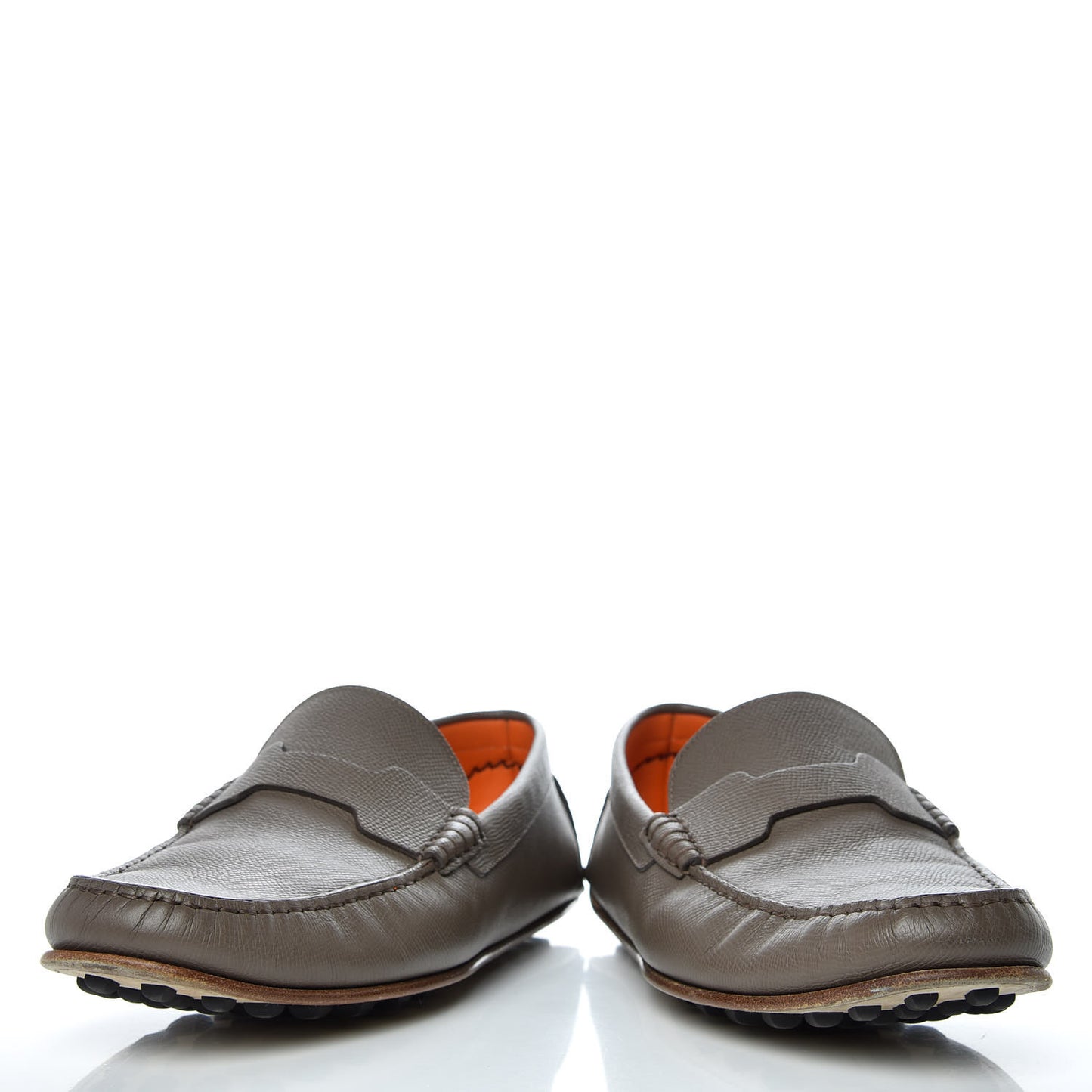 Epsom Mens Oscar Loafers 42 Etoupe