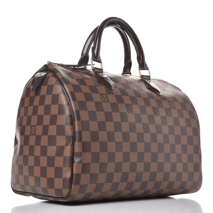 Louis Vuitton Damier Ebene Speedy 30 3 of 7