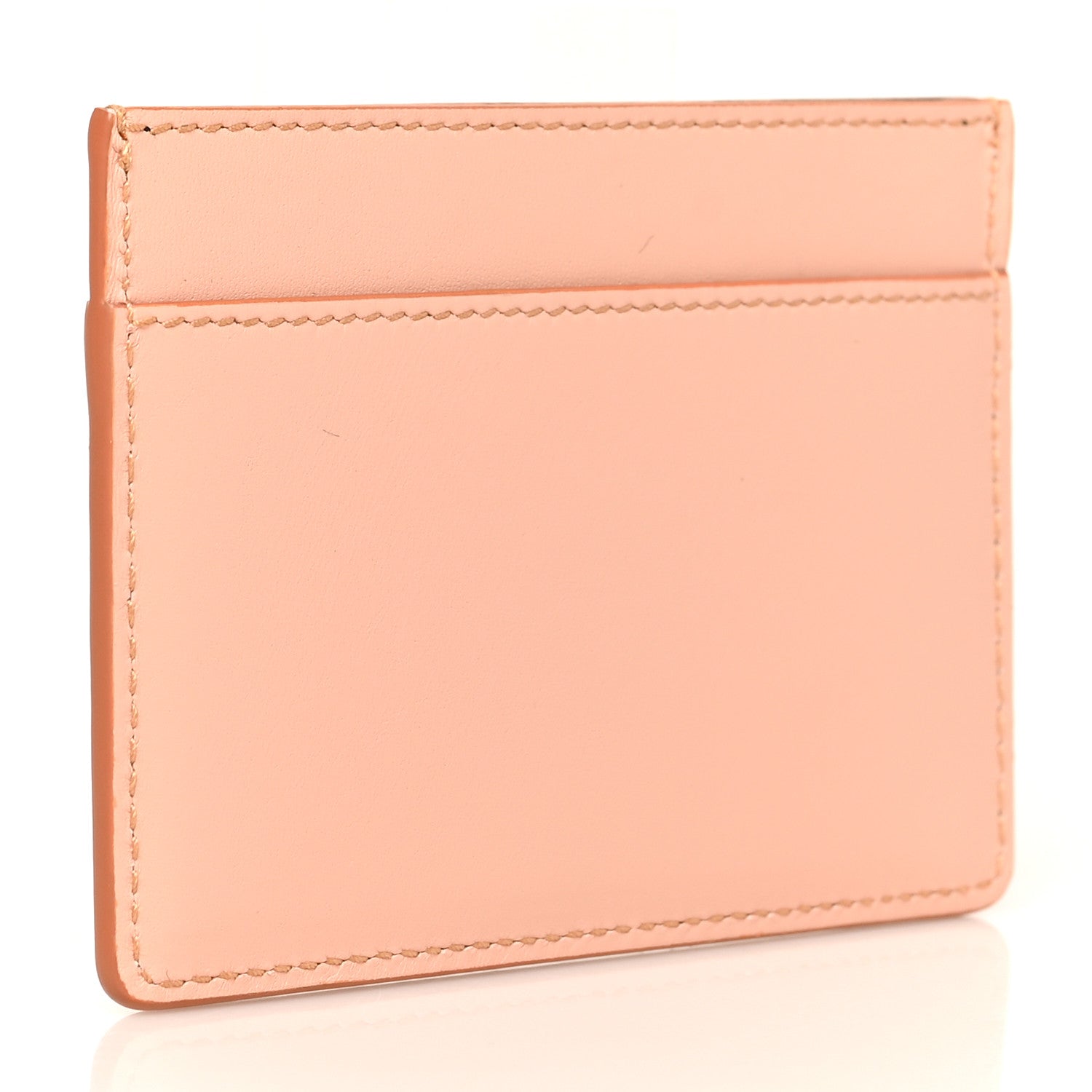 Saint Laurent Calfskin Belle De Jour Card Case Blush 3 of 8