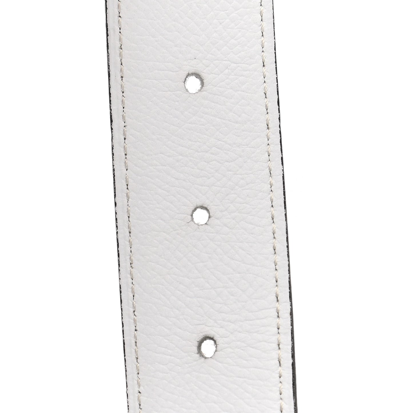 Epsom 32mm H Belt 80 Etoupe White
