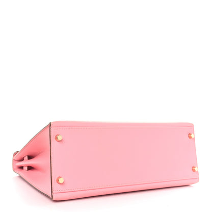 Hermes Epsom Kelly Sellier 32 Rose Confetti 4 of 10