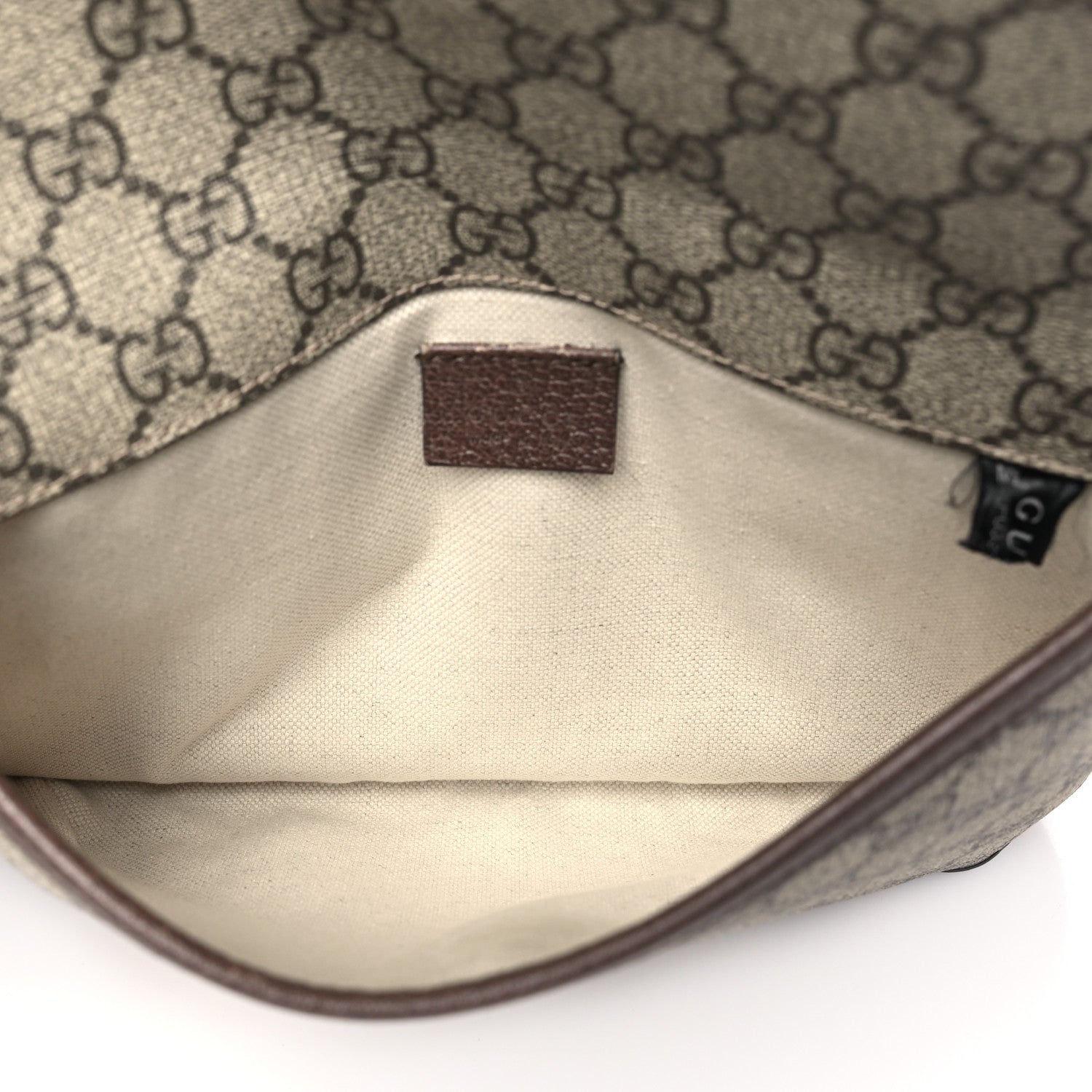 Gucci GG Supreme Monogram Neo Vintage Web Belt Bag Brown 5 of 10