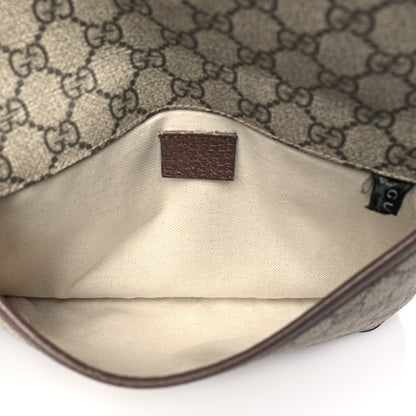 Gucci GG Supreme Monogram Neo Vintage Web Belt Bag Brown 5 of 10
