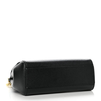 Dolce & Gabbana Dauphine Small Miss Sicily Satchel Black 4 of 9