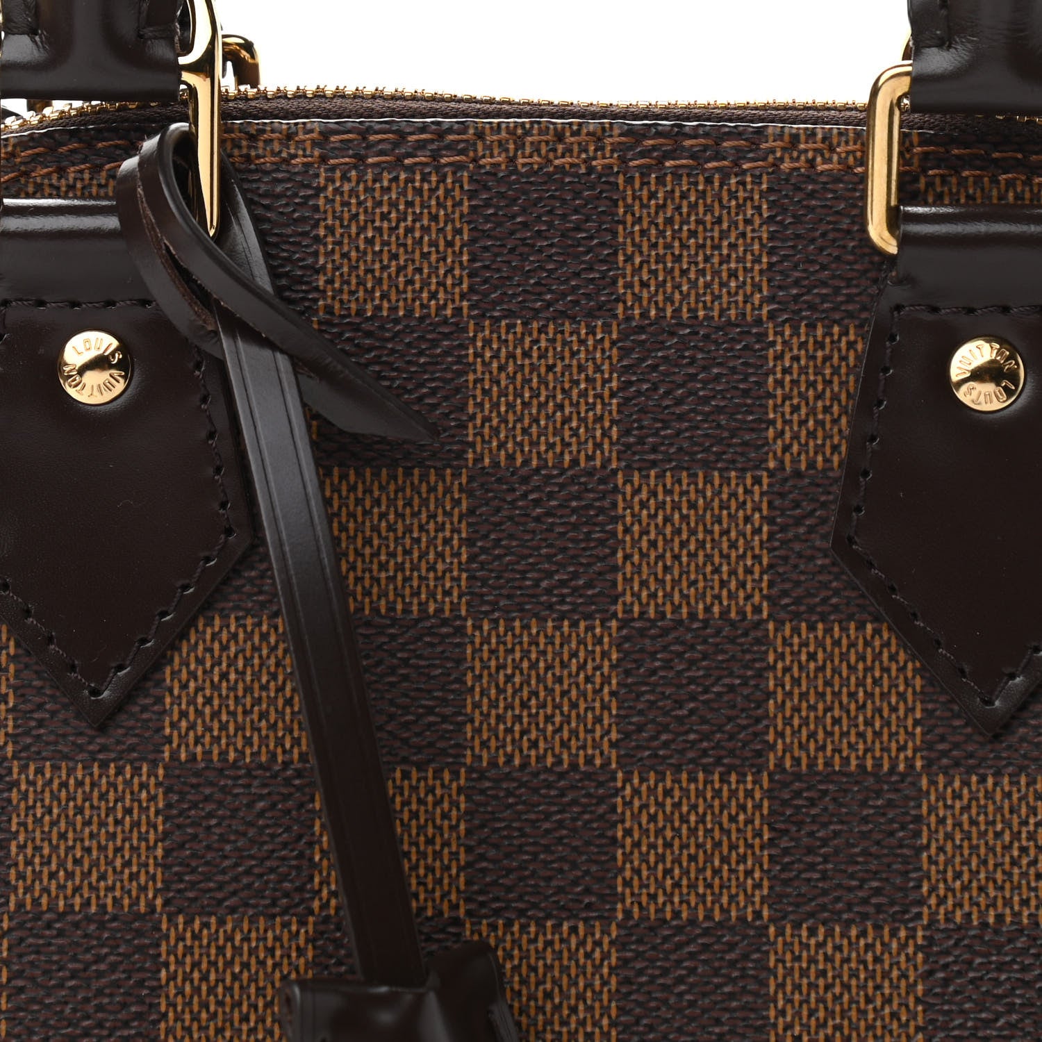 Louis Vuitton Damier Ebene Alma BB 8 of 10