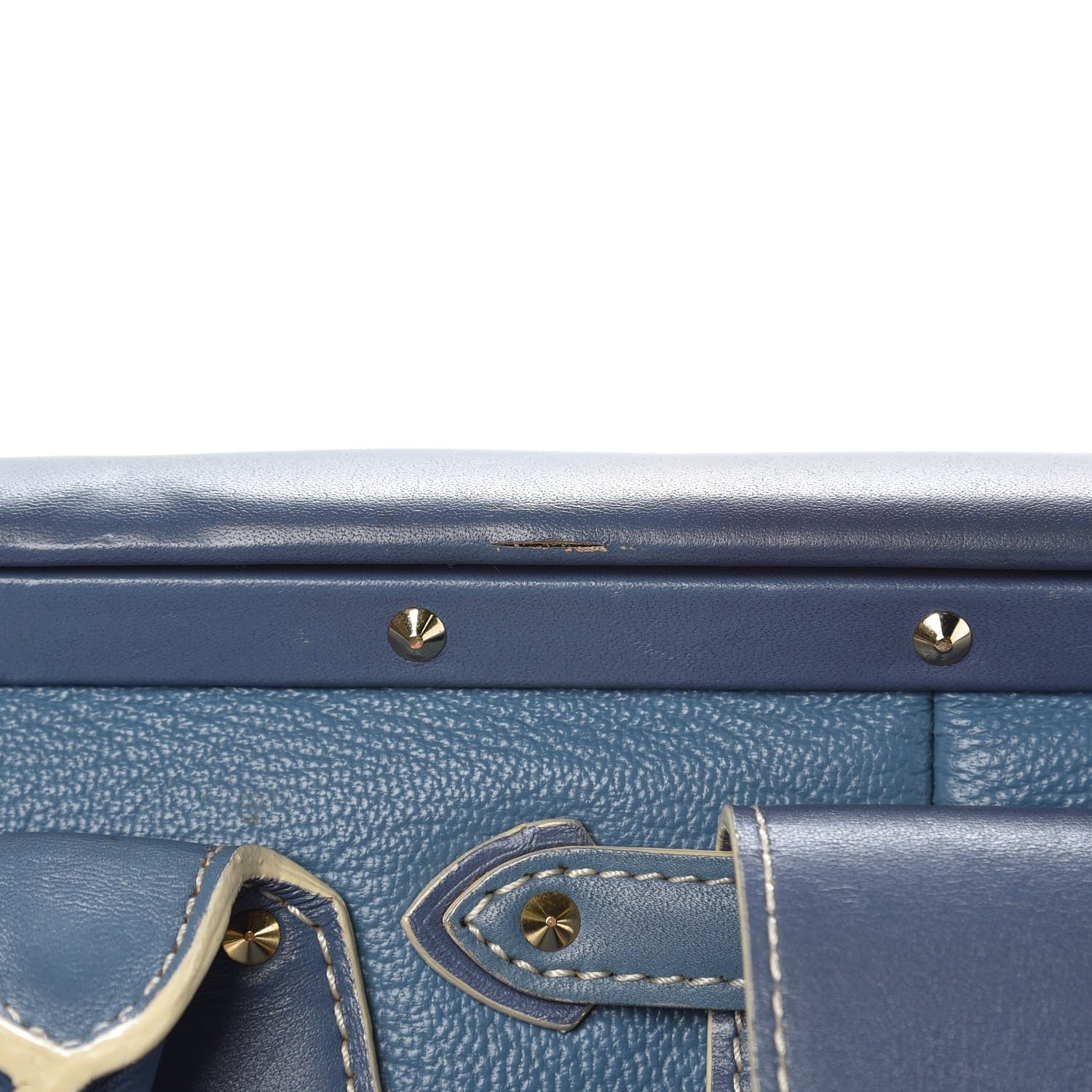 Louis Vuitton Suhali L'Ingenieux GM Blue 8 of 14