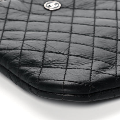Chanel Aged Calfskin Quilted Crossbody Bag Black 8 of 11