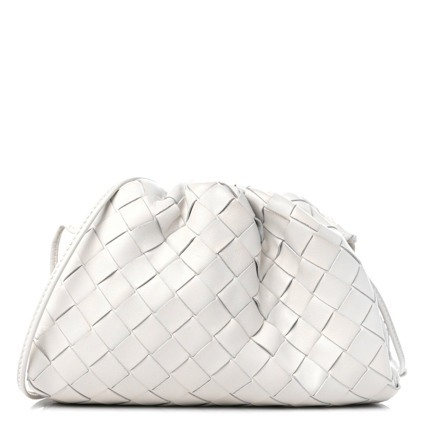 Nappa Intrecciato The Mini Pouch Chalk