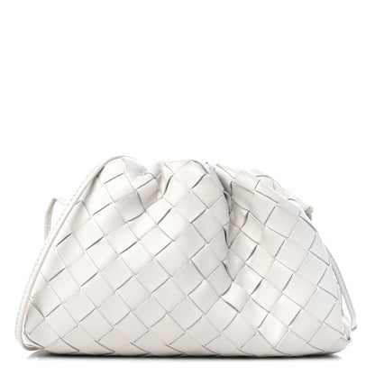 Bottega Veneta Nappa Intrecciato The Mini Pouch Chalk 1 of 9