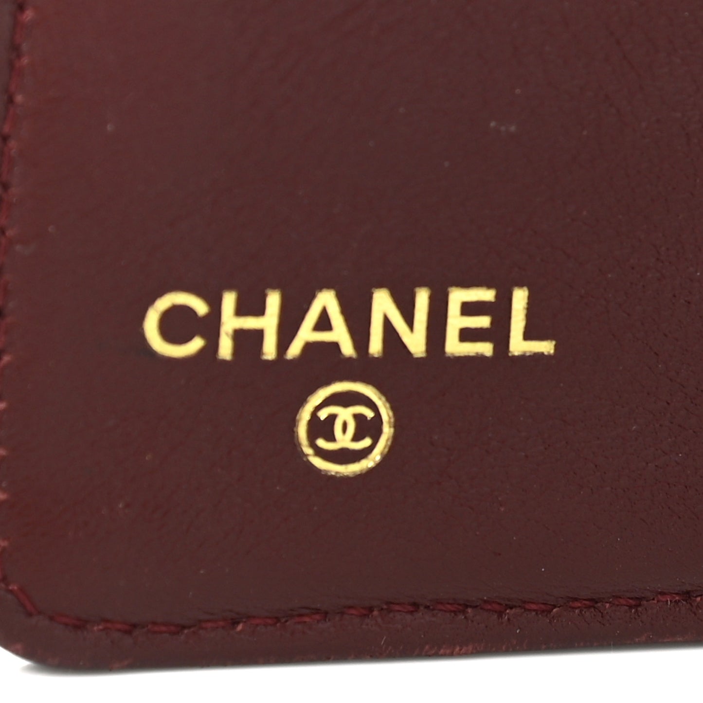 Caviar Quilted Yen Wallet Black