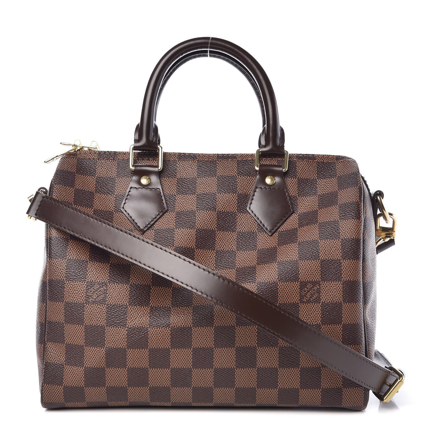 Damier Ebene Speedy Bandouliere 25