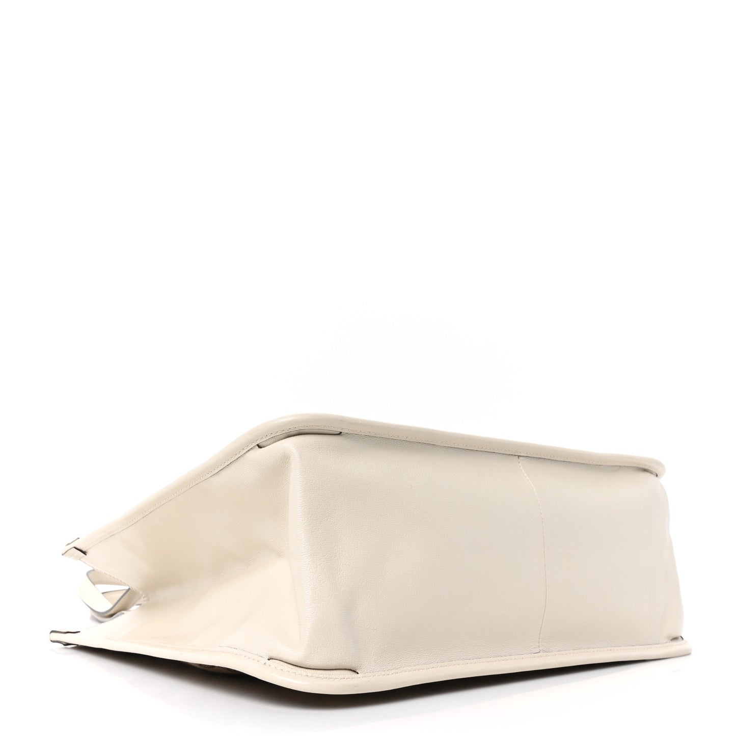 Monogram New Sakai Calfskin Lux Horsebit 1955 Tote Beige Ebony Mystic White