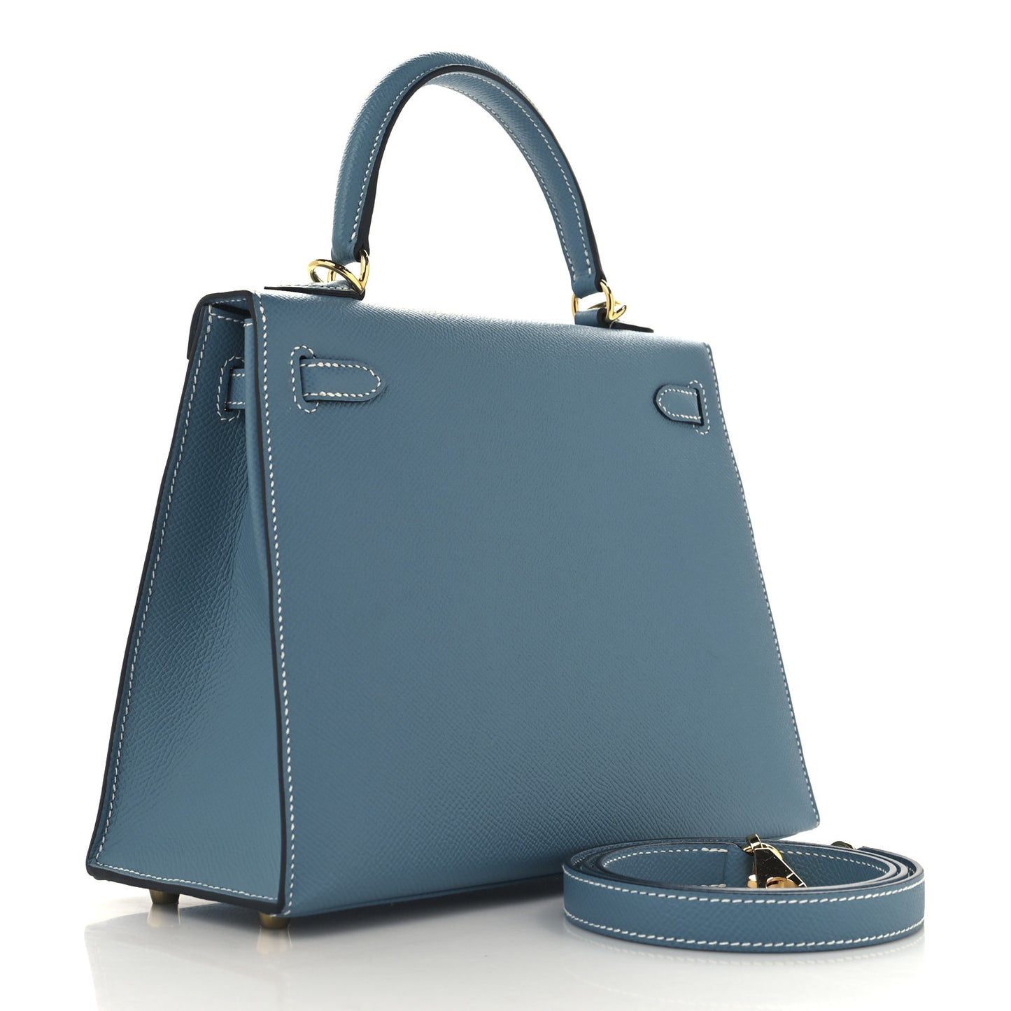 Epsom Kelly Sellier 25 New Blue Jean