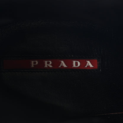 Prada Scamosciato Zip Boots 40 Black 7 of 11