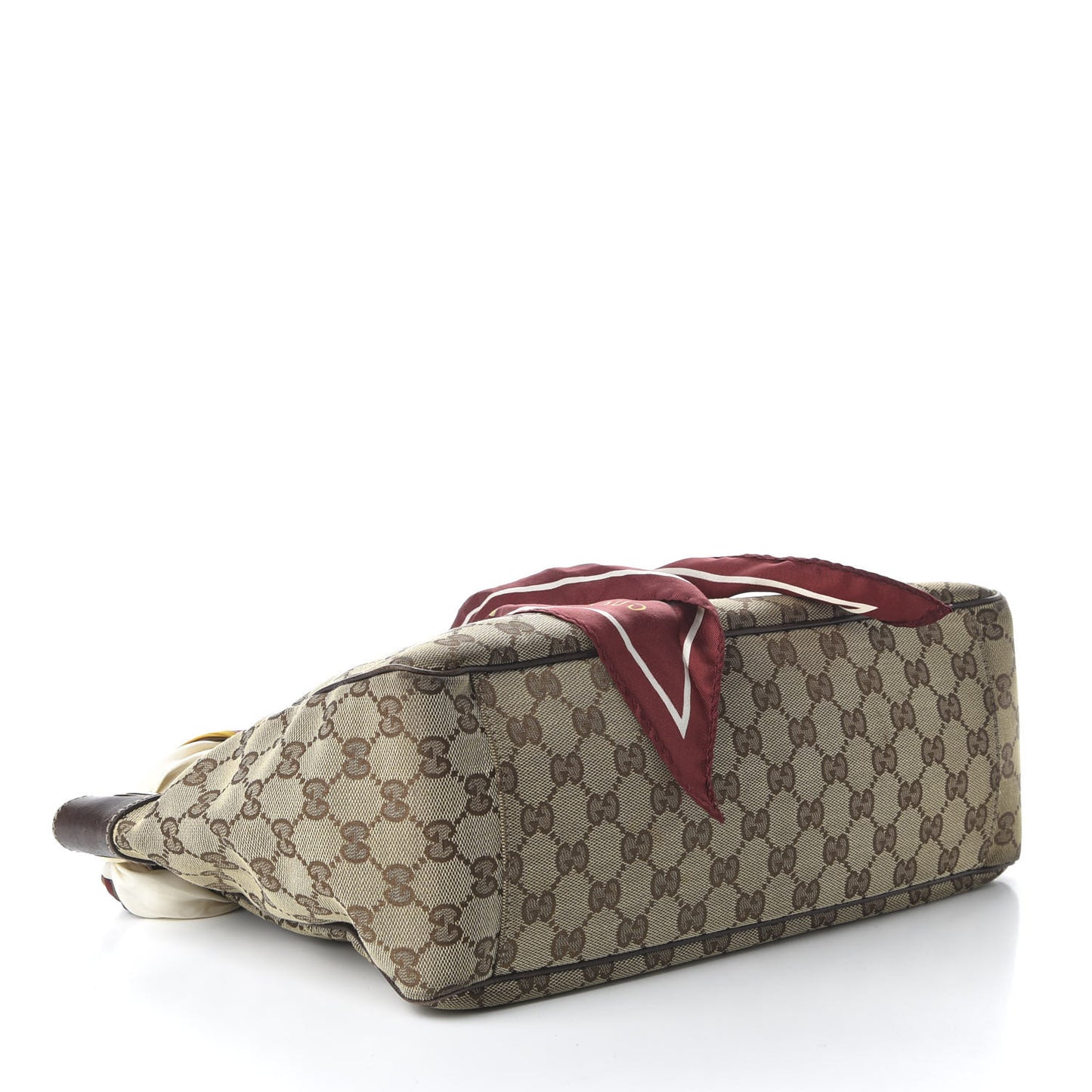 Monogram Medium Positano Tote Dark Brown