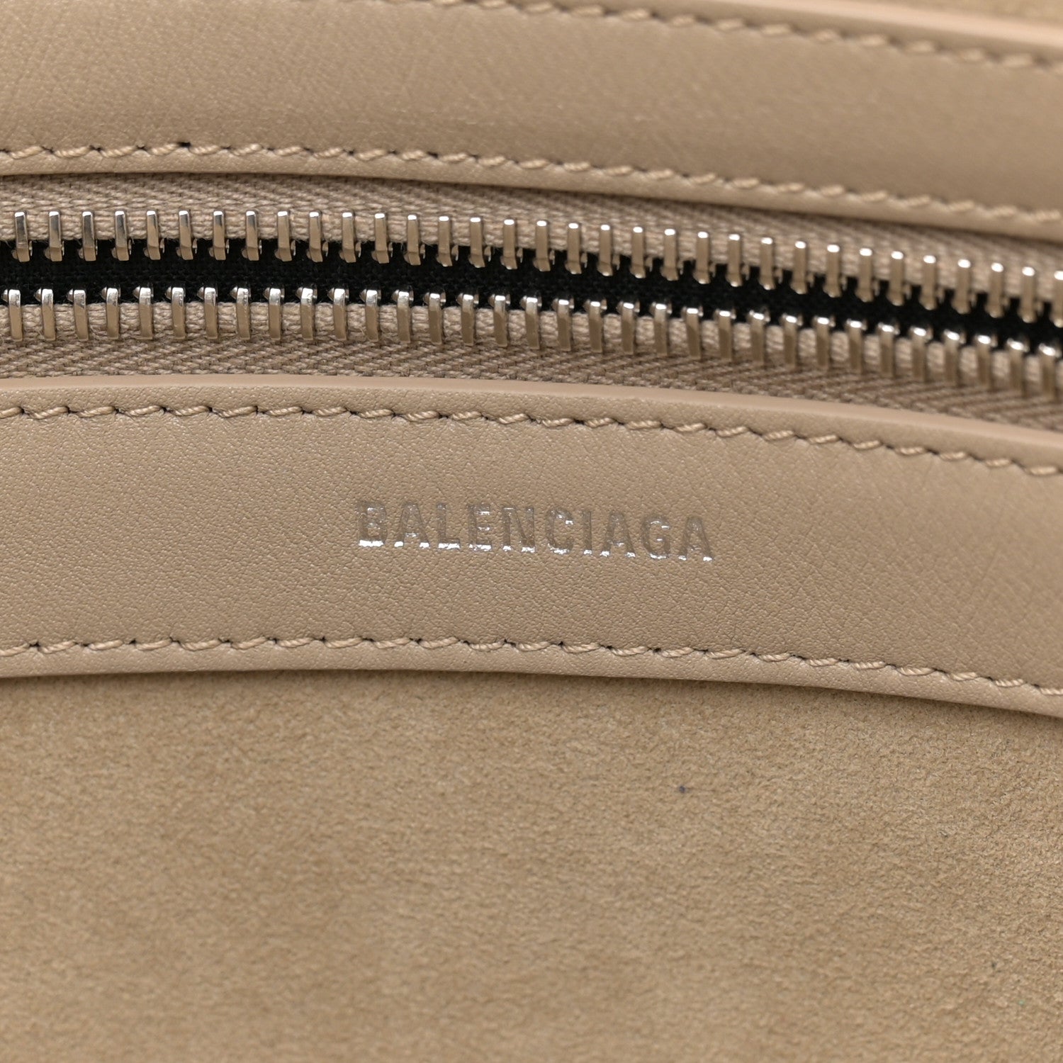 Balenciaga Smooth Calfskin Mary Kate Tote Taupe 7 of 13