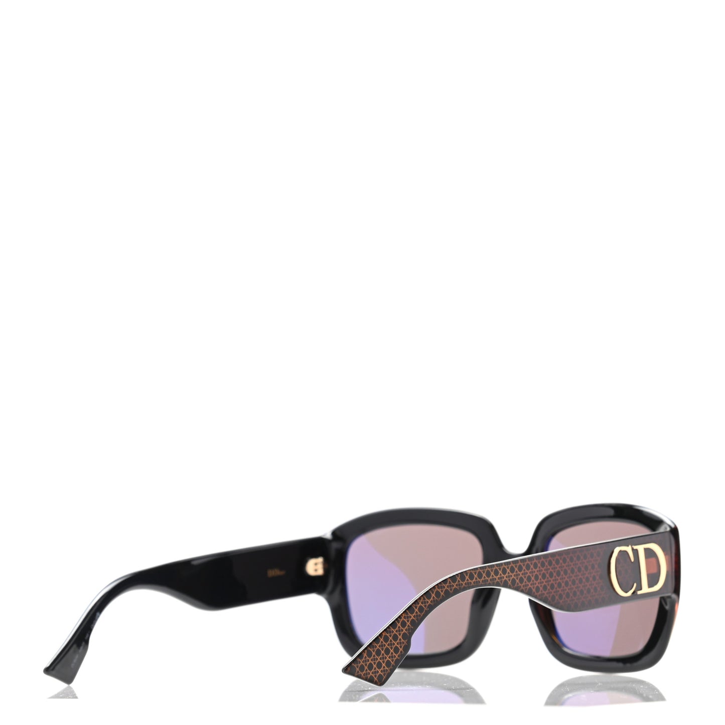 Acetate DDiorF Cat Eye Sunglasses Brown