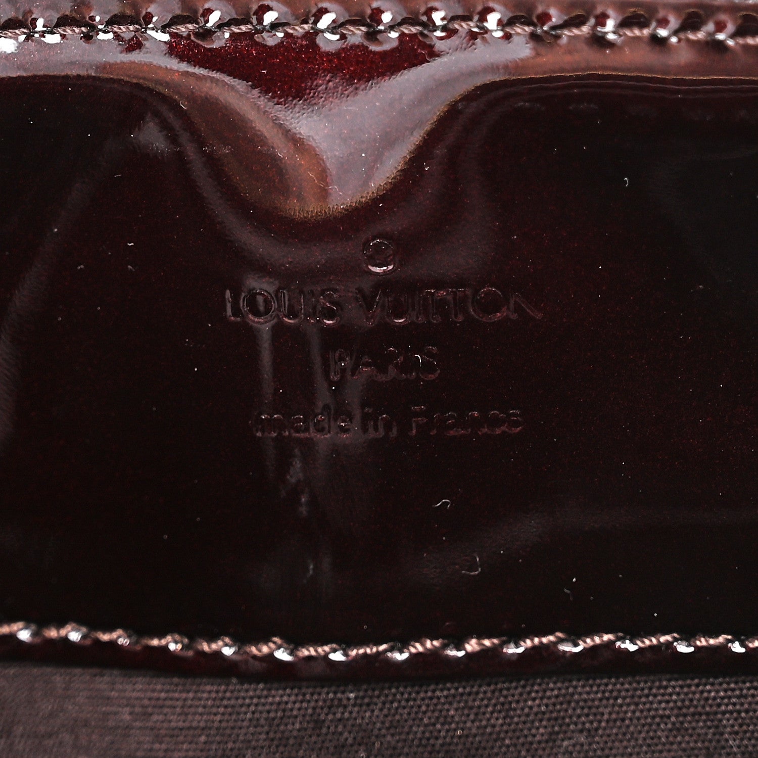 Louis Vuitton Vernis Melrose Avenue Amarante 6 of 9