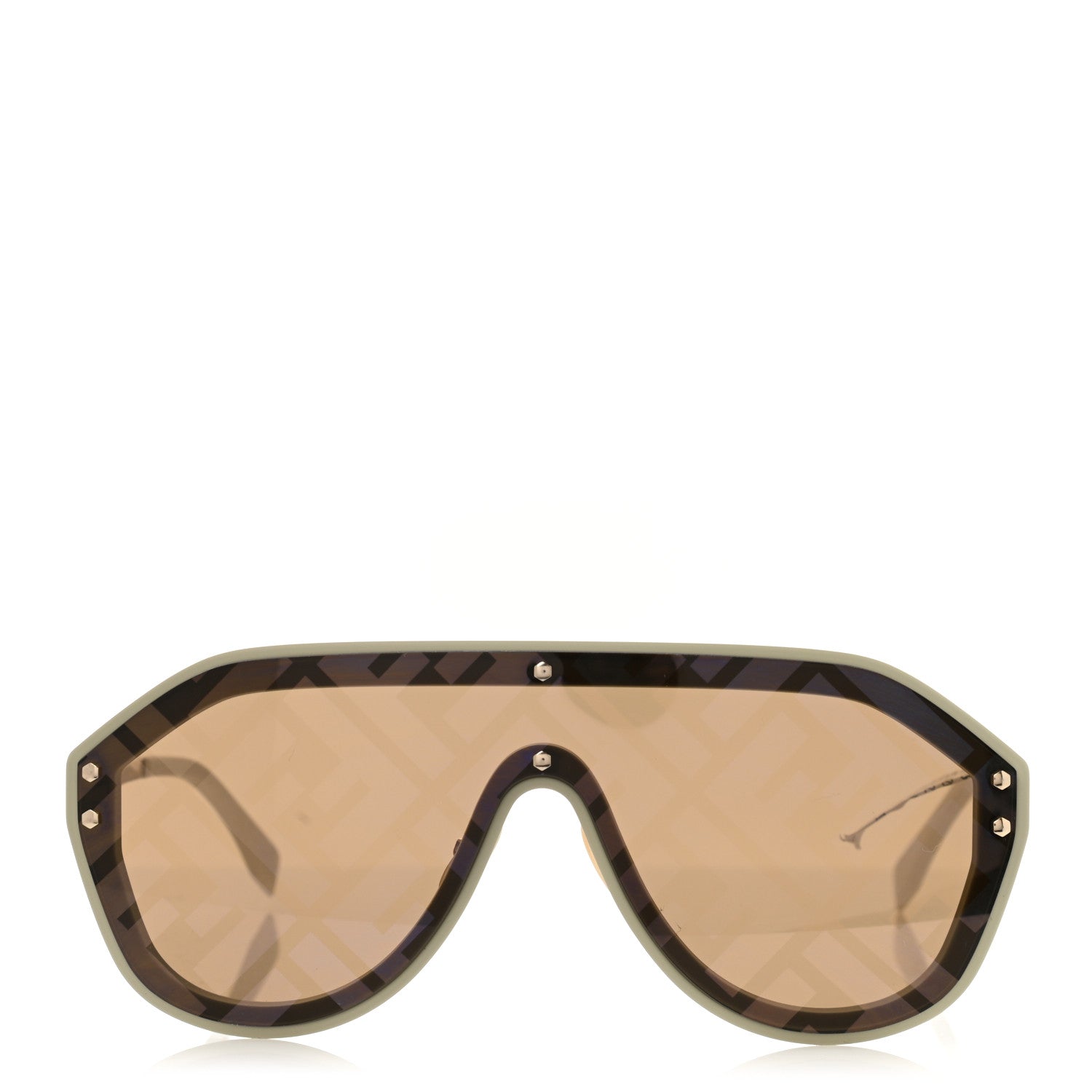 Fendi FF Fabulous Shield Sunglasses FF M0039/G/S White 2 of 7