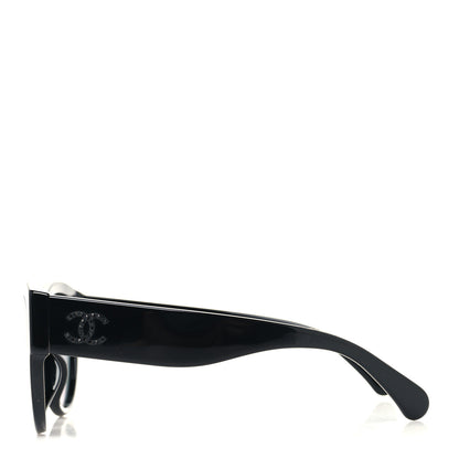 Chanel Acetate Sunglasses 5498-B-A Black 3 of 8
