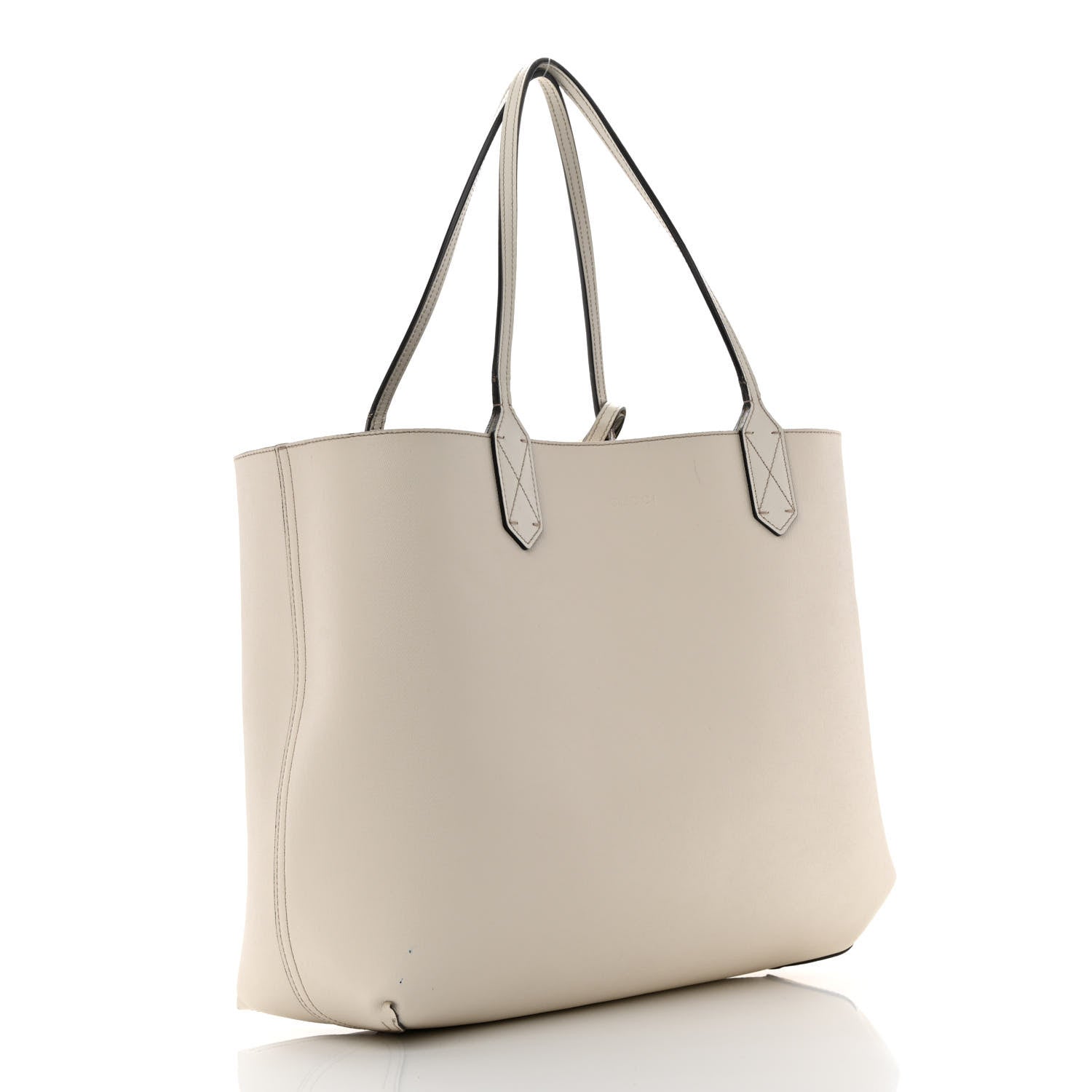 Gucci GG Supreme Monogram Medium Reversible Tote Beige White 5 of 23