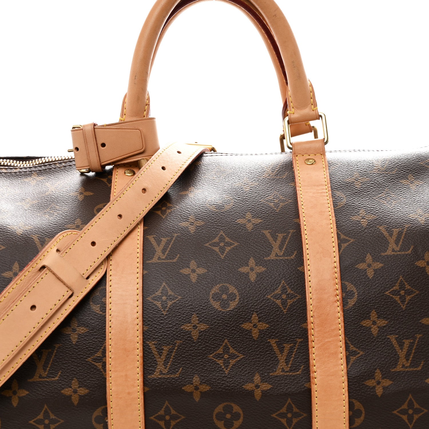 Louis Vuitton Monogram Keepall Bandouliere 50 6 of 8