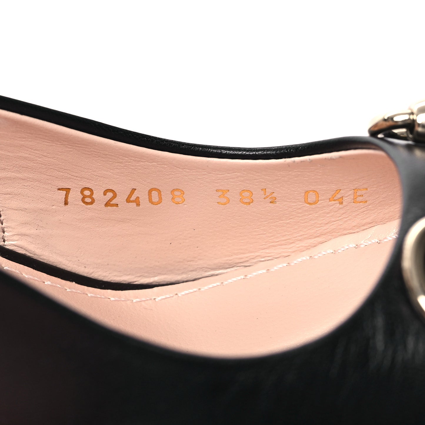Malaga Kid Horsebit Erin 105mm Slingback Pumps 38.5 Black