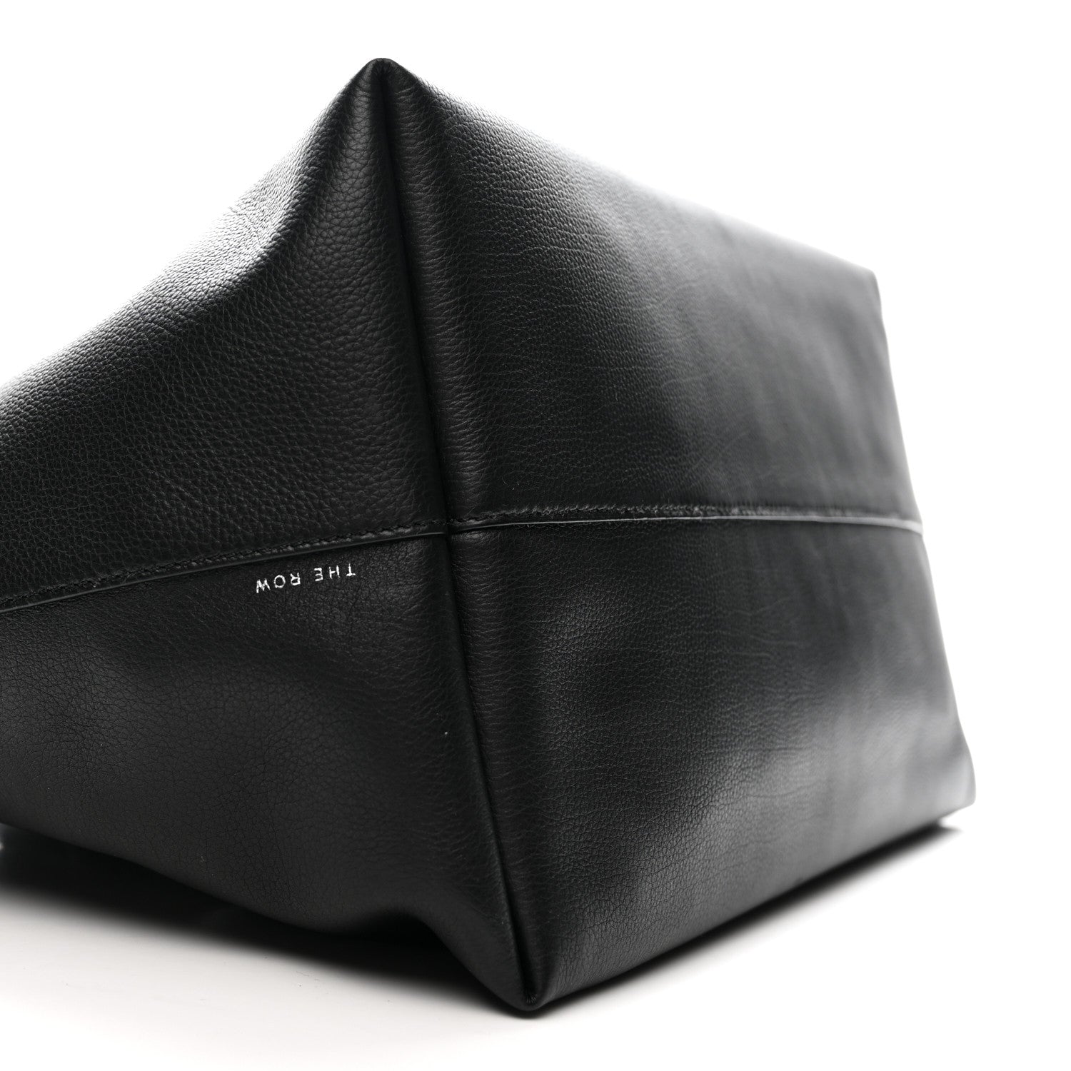The Row Grained Calfskin Terrasse Bag Black 7 of 9