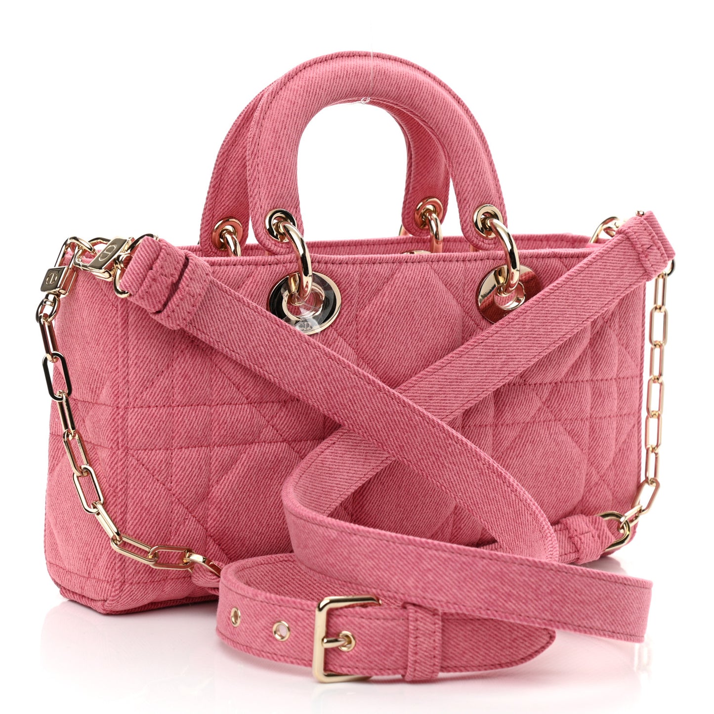 Denim Macrocannage Lady D-Joy Pink