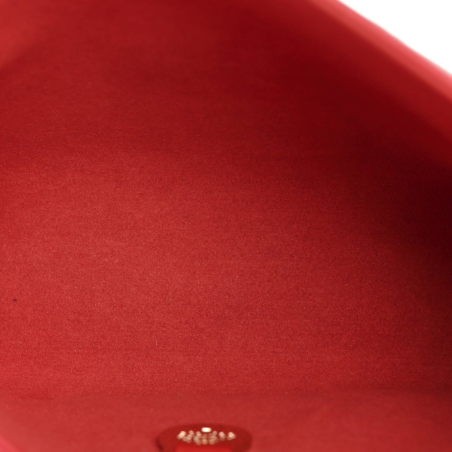 Nappa Crocodile Embossed Small Lily Flap Red