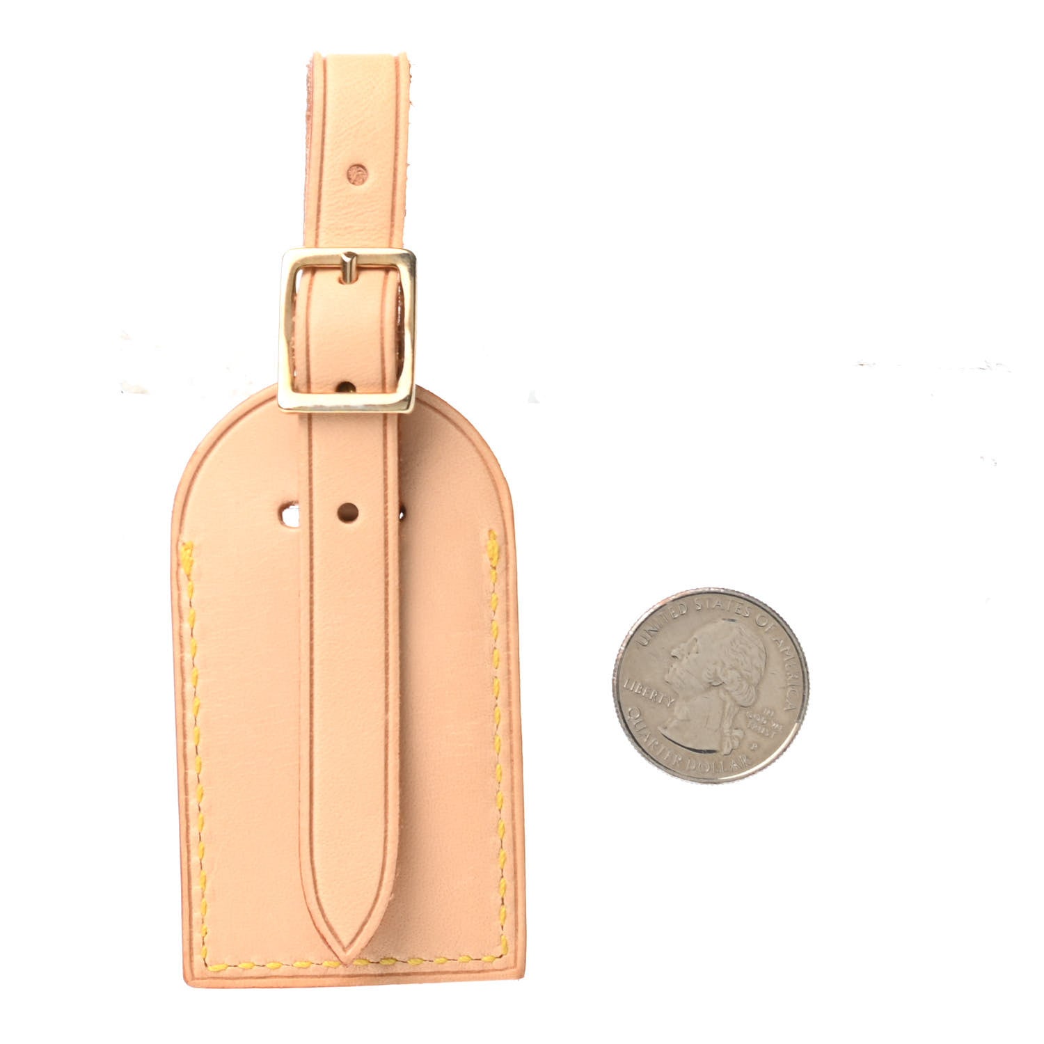 Louis Vuitton Vachetta Luggage Tag 2 of 3