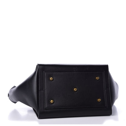 Celine Smooth Calfskin Small Tie Knot Tote Black 3 of 10