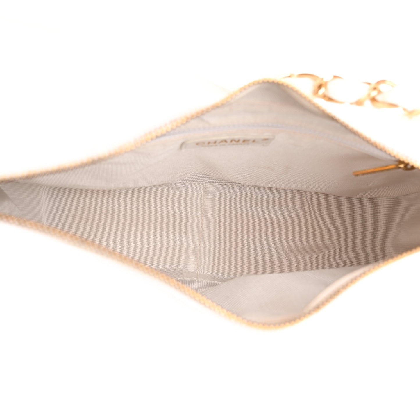 Caviar Quilted Hobo White