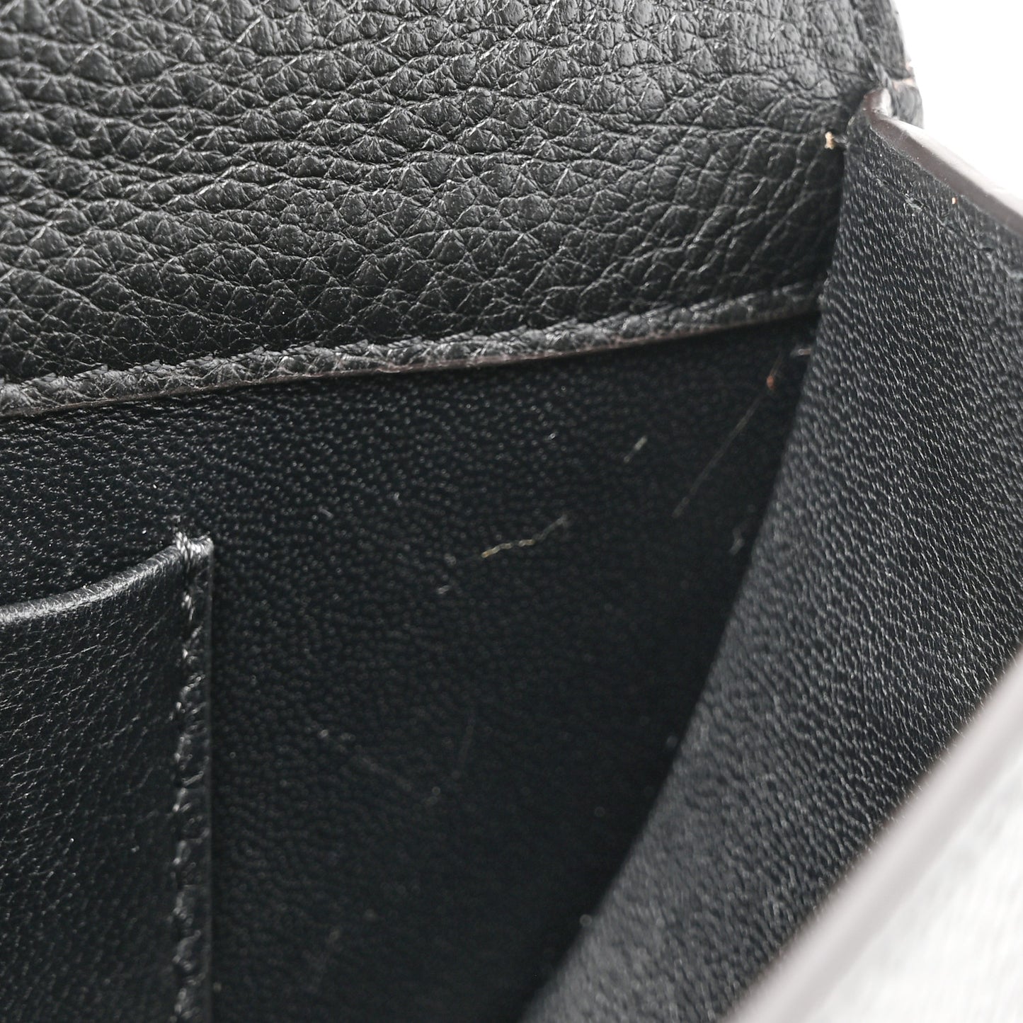 Calfskin Small Nile Bracelet Minaudiere Bag Black