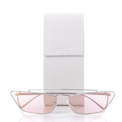 Prada Cat Eye Sunglasses SPR 64U Pink 8 of 8