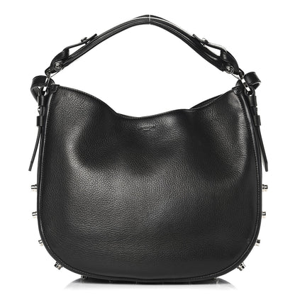 Givenchy Calfskin Small Studded Obsedia Hobo Black 3 of 13