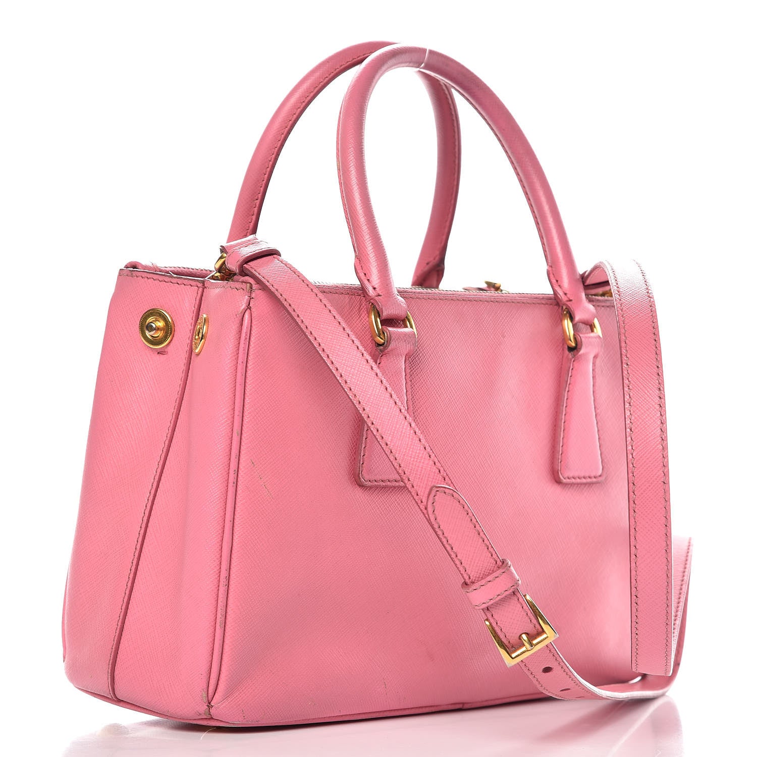 Prada Saffiano Small Galleria Double Zip Tote Tamaris 4 of 26