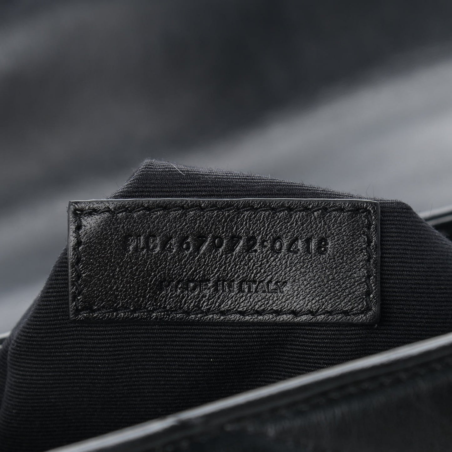 Calfskin Y Quilted Monogram Toy Loulou Crossbody Bag Black