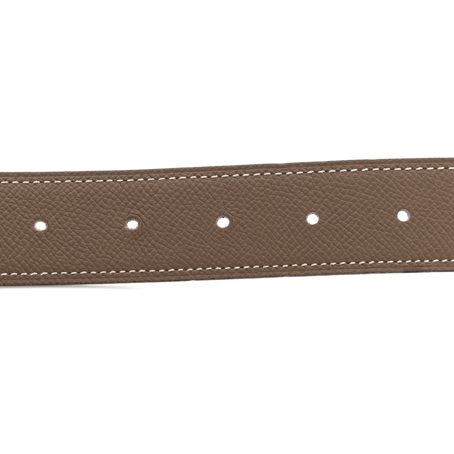 Epsom 32mm Belt Strap 95 38 Etoupe White
