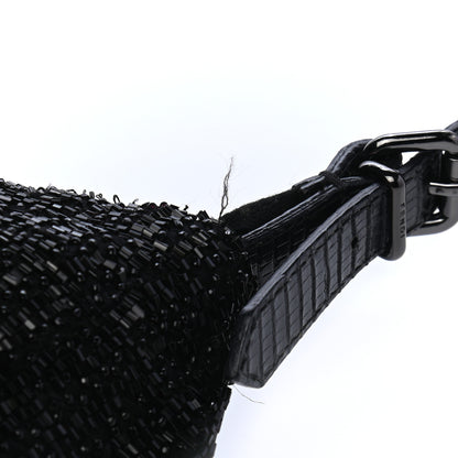 Fendi Beaded Small Oyster Black 9 of 11