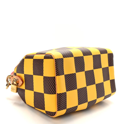 Louis Vuitton LOUIS VUITTON Damier Pop Speedy Bandouliere 25 Jaune Mat 4 of 11