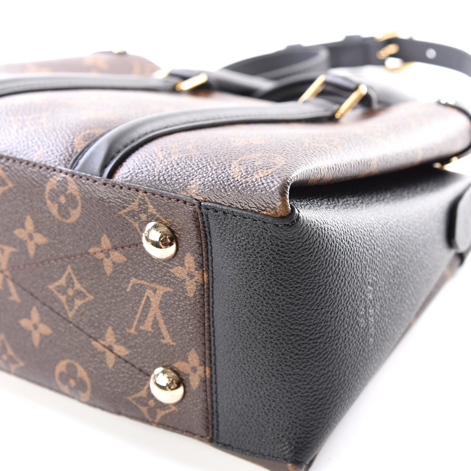 Louis Vuitton Monogram Soufflot BB Black 8 of 11