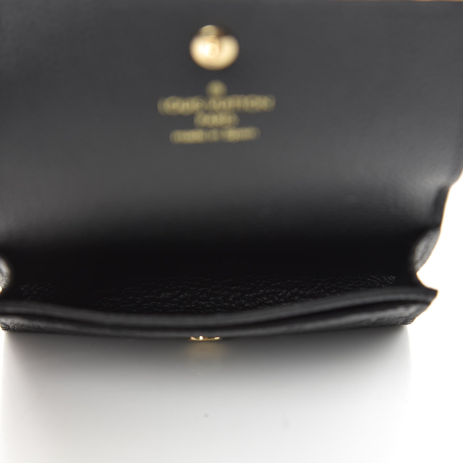Louis Vuitton Empreinte Business Card Holder Black 5 of 7