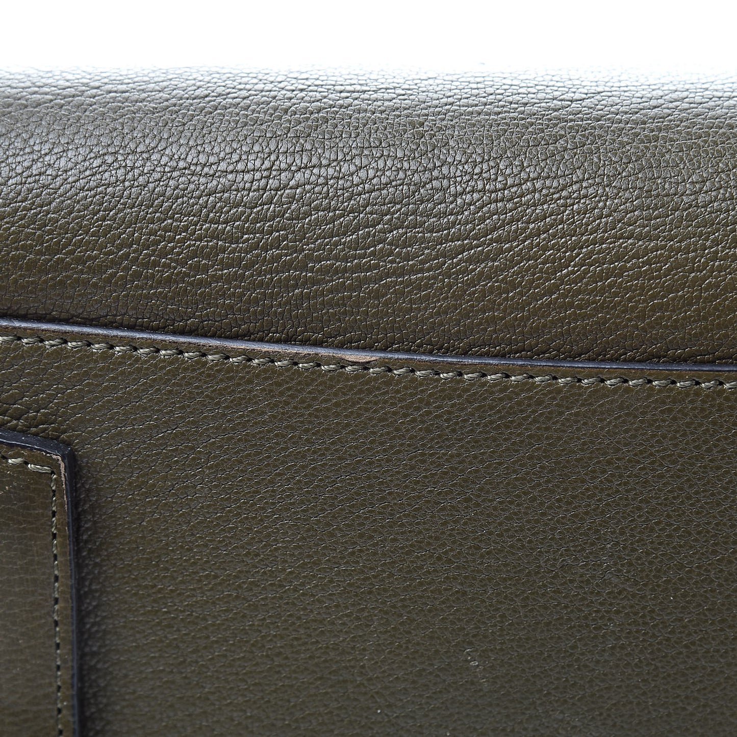Sugar Goatskin Small Tri-Color Antigona Olive Black
