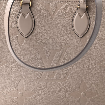 Louis Vuitton Empreinte Monogram Giant Onthego MM Tourterelle 9 of 9