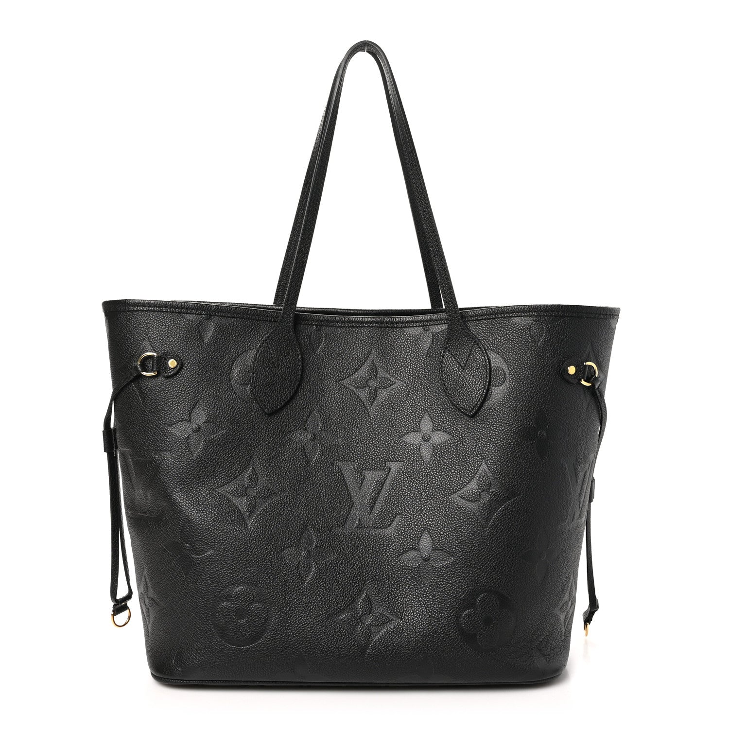 Louis Vuitton Empreinte Monogram Giant Neverfull MM Black 1 of 11