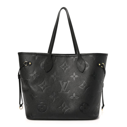 Louis Vuitton Empreinte Monogram Giant Neverfull MM Black 1 of 11