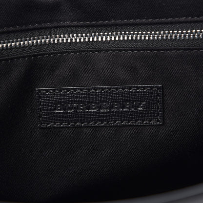Burberry Smoked Check Medium Hendley Messenger Bag Black 6 of 7