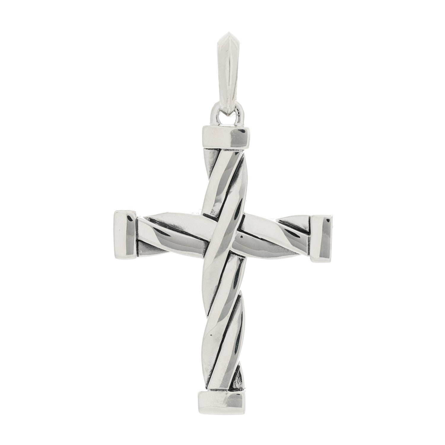 David Yurman Sterling Silver Helios Cross Pendant 1 of 4
